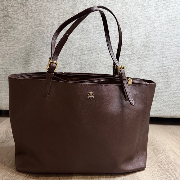 Tory Burch Chocolate Brown Tote - Picture 3 of 12